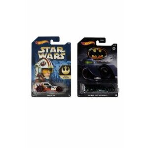 Hot Wheels Star Wars Enforcer Batman 1989 Batmobile‎ Kids NIB Black White Bundle